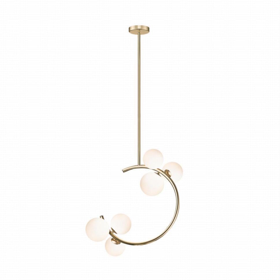 Люстра Zuma Line Molecule 54x27x134 см Золотистый (ZuP0454-06Q-F7AA) Люстра Zuma Line Molecule 54x27x134 см Золотистый (ZuP0454-06Q-F7AA)