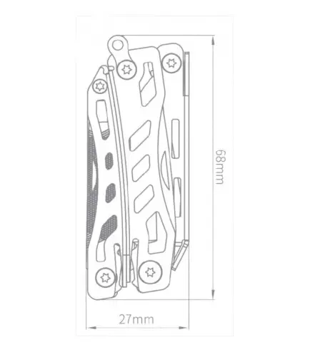 Мультитул NexTool Mini Flagship NE20122 Black - фото 3