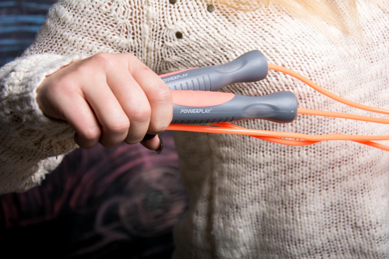 Скакалка PowerPlay 4204 Classic Jump Rope 2,7 м Оранжевый (A-011767) - фото 9 Скакалка PowerPlay 4204 Classic Jump Rope 2,7 м Оранжевый (A-011767) - фото 9