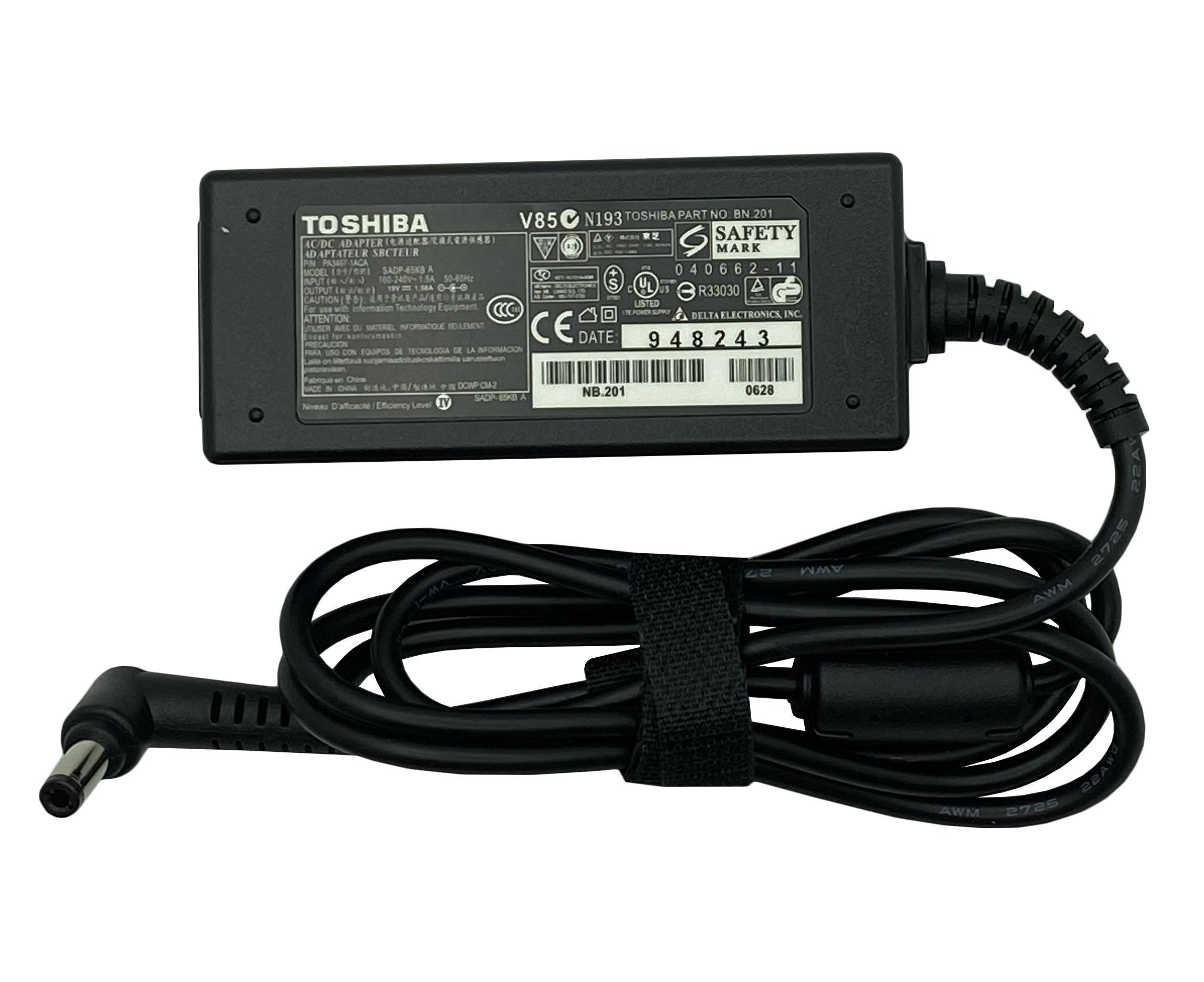Блок питания для ноутбука Toshiba YDS30 30W 19V 1,58A 5,5x2,5 мм (079456) Блок питания для ноутбука Toshiba YDS30 30W 19V 1,58A 5,5x2,5 мм (079456)