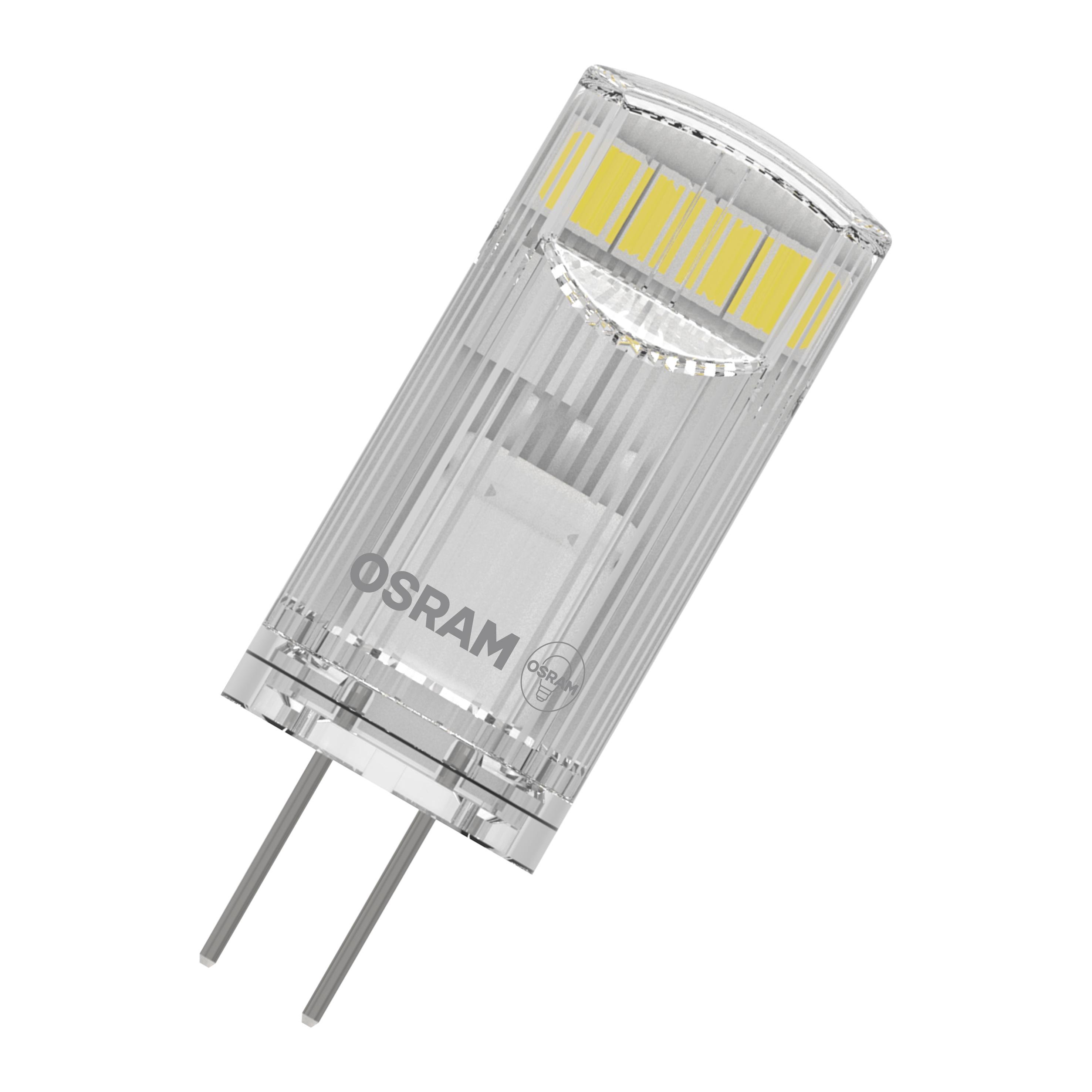 Лампа светодиодная Osram PIN 20 низковольтная 1,5W 12 V 200 lm 300° 2700K G4 (4058075431966) - фото 2