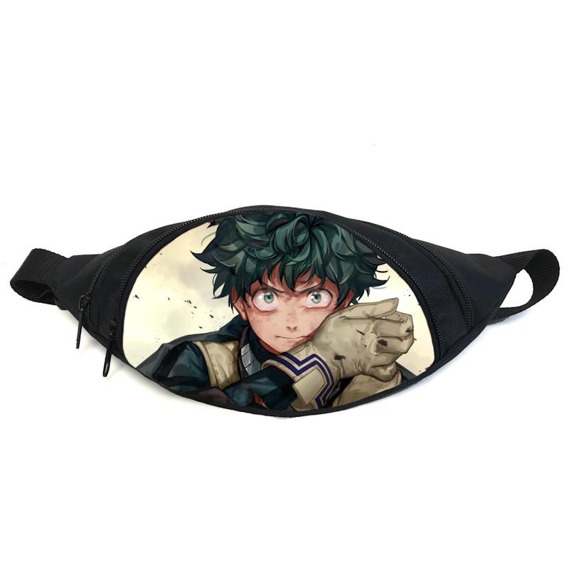 Поясна сумка-бананка Cappuchino toys Моя геройська академія GB BNHA 02 Чорний (2087115320)