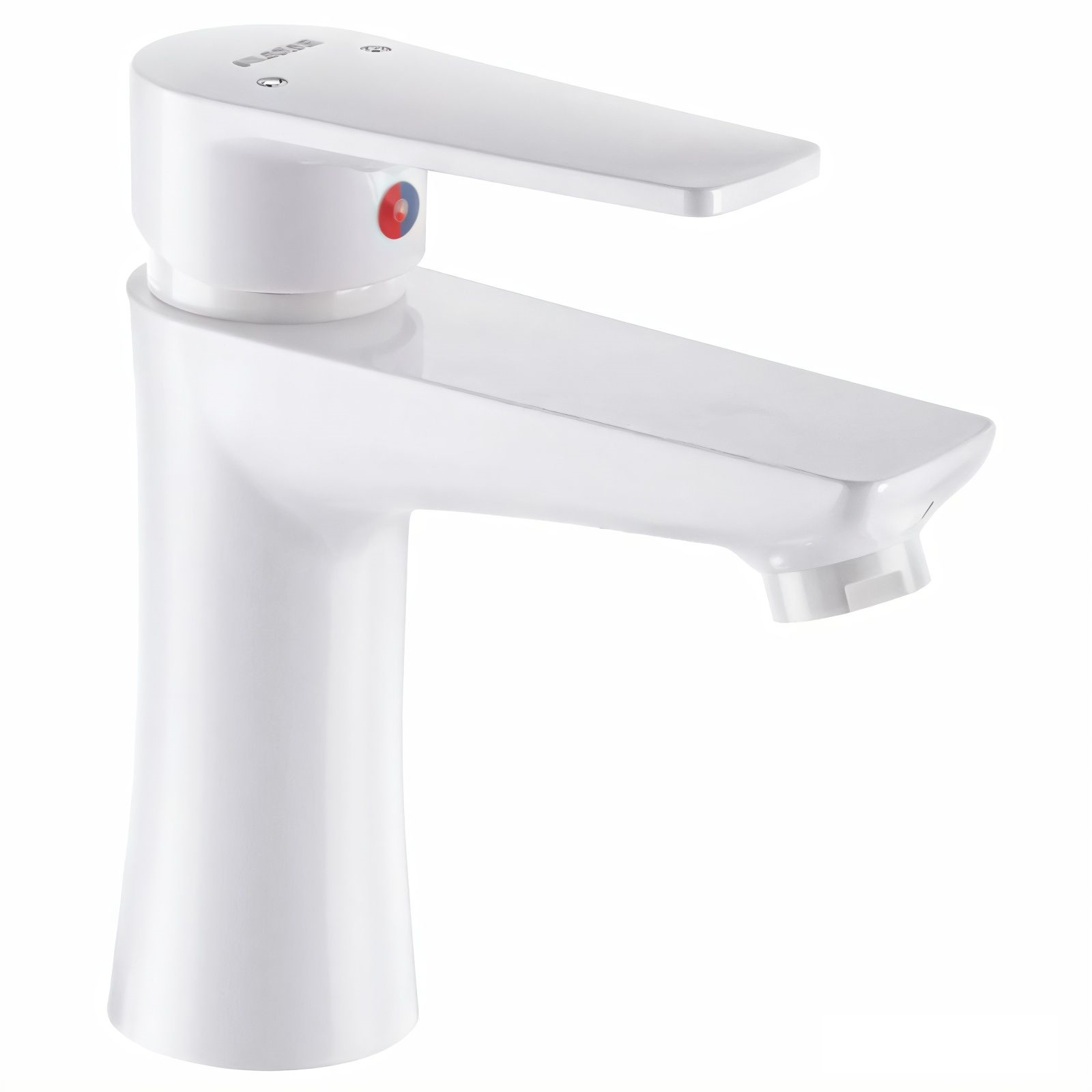 Смеситель для умывальника PLAMIX Oscar-001 (W) без подводки Белый (PM0601)