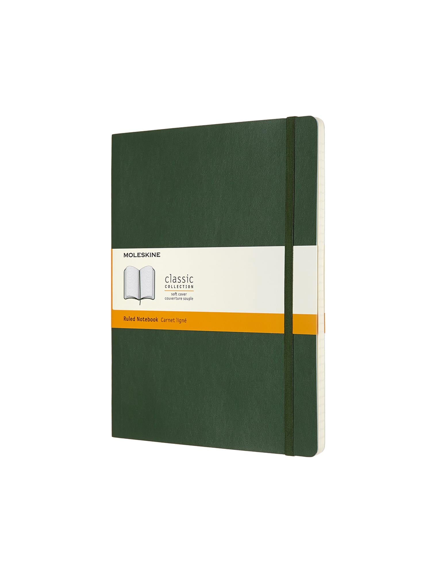 Записная книжка Moleskine Classic большая линейка мягкий Миртовый/Зеленый (QP621K15)