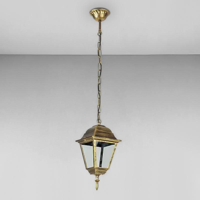 Уличный светильник подвесной Light House BS-18257H Small Diffanny 300х150 мм E27 Бронзовый