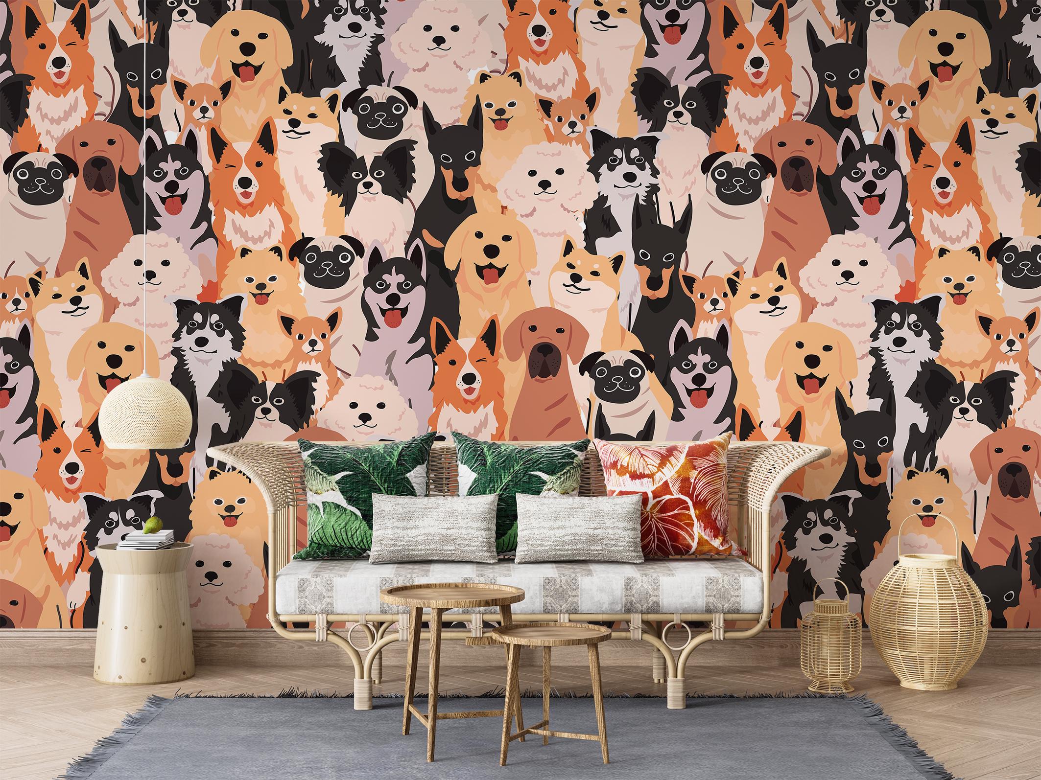 Фотошпалери флізелінові Upstream Веселі улюбленці 230х153 см (SPF-161/3) - фото 5 Фотошпалери флізелінові Upstream Веселі улюбленці 230х153 см (SPF-161/3) - фото 5