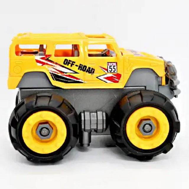 Джип на радиоуправлении Truck Stem электрический шуруповерт/пульт Yellow (140945)