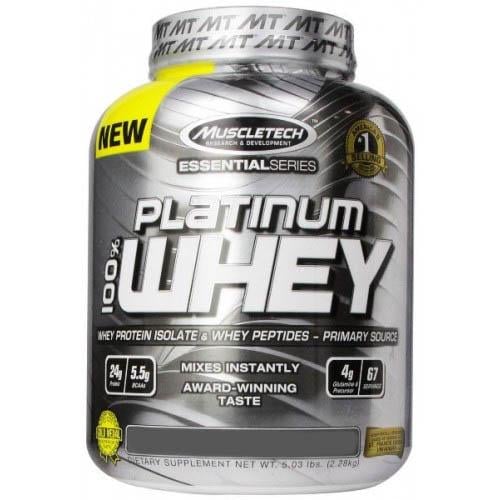 Протеин Muscletech Platinum 100% Whey 2,2 кг Шоколад (858V3301)