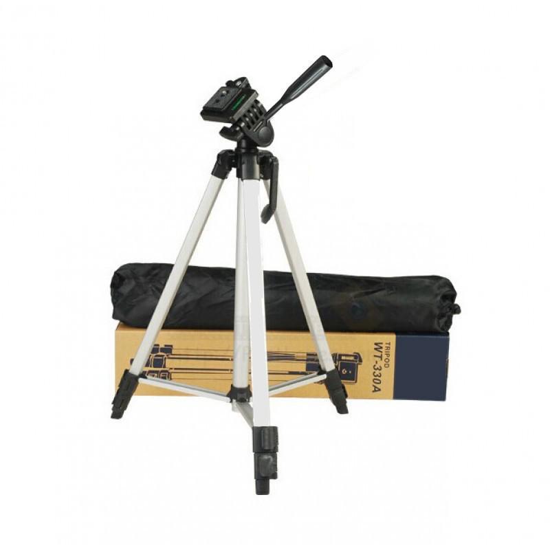 Штатив-тренога Tripod 330A 1,34 м з тримачем для телефона - фото 9