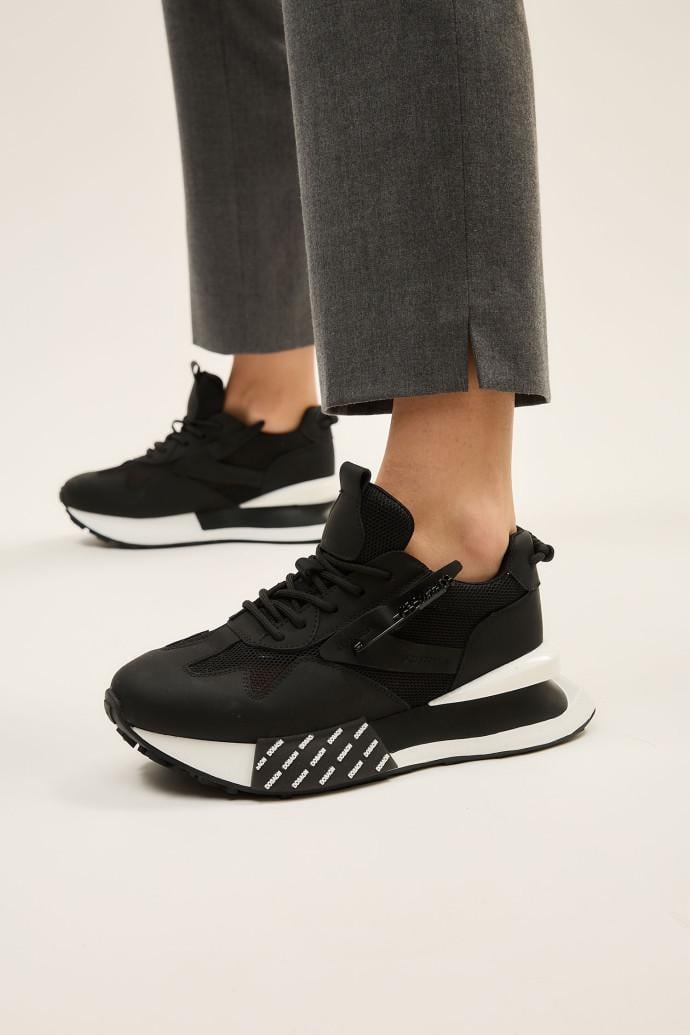 Кросівки жіночі демісезонні LONZA р. 37 Чорний (198948)