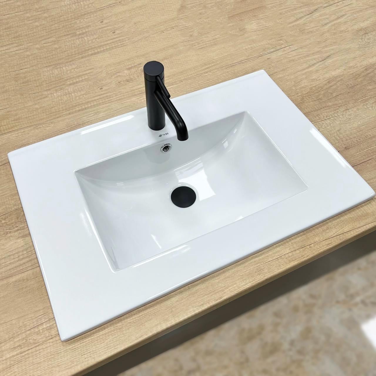Умивальник врізний VBI FERRARA 70 White (2808389305)