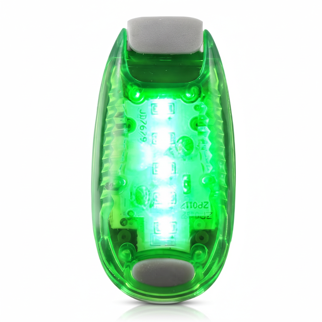 Набор маячков безопасности LED 3 шт. Зеленый (8/707)