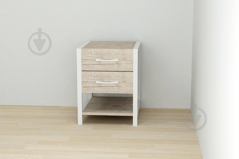 Тумба Ferrum-decor Вивьен 2/1 50x41x40 см Дуб (XK00134)