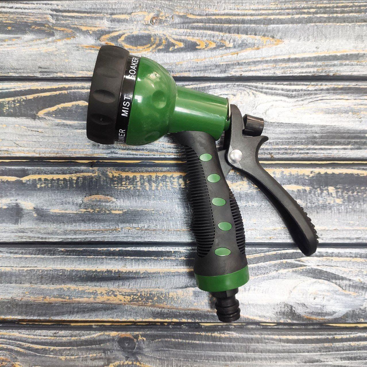 Пистолет распылитель Grad 7-ми режимный (ABS+TPR) металлическая заклепка (5012495)