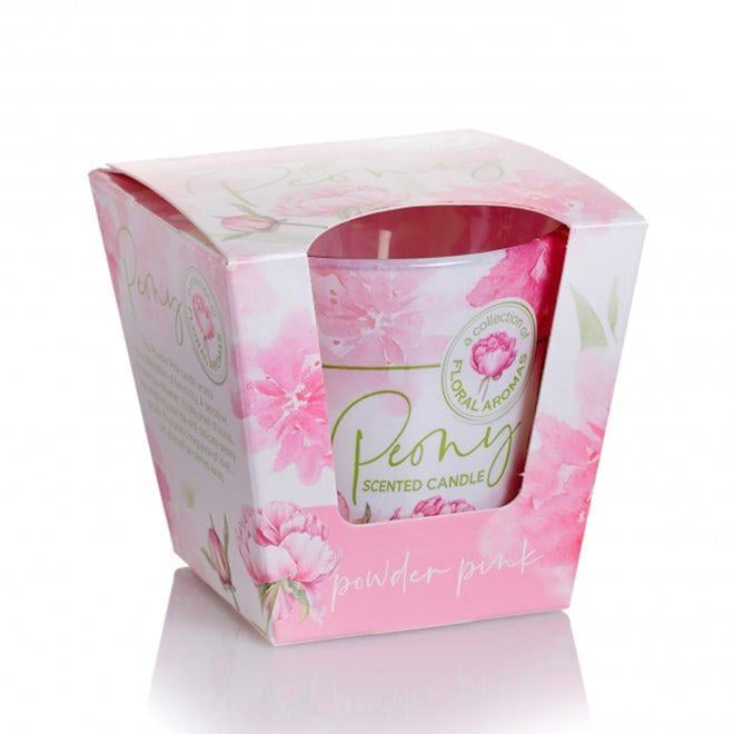 Свеча ароматическая Flora Peony Powder Pink (28751) Свеча ароматическая Flora Peony Powder Pink (28751)