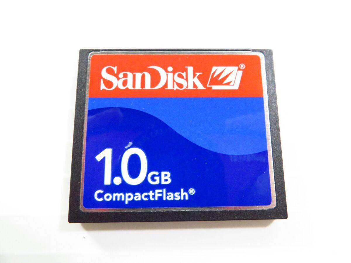 Карта памяти Compact Flash SanDisk CF 1 Gb (18393670)