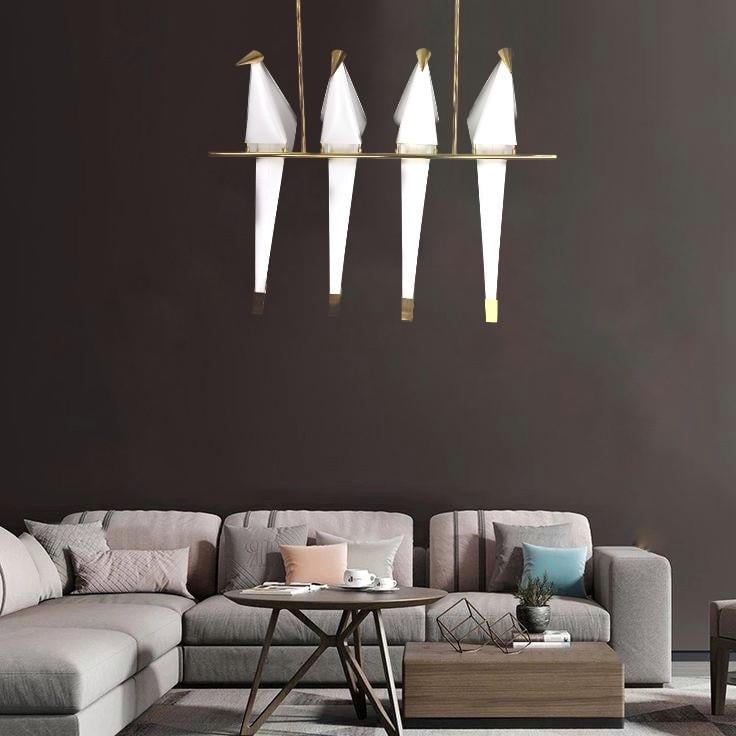 Люстра-композиція з чотирьох птахів (AS 145/4) - фото 7 Люстра-композиція з чотирьох птахів (AS 145/4) - фото 7