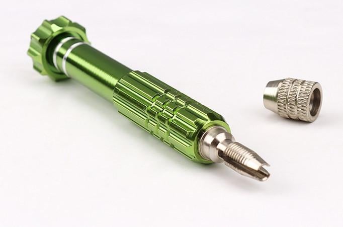 Викрутка прецизійна цангова | 5 намагнічених змінних жал Green (137758) - фото 8 Викрутка прецизійна цангова | 5 намагнічених змінних жал Green (137758) - фото 8