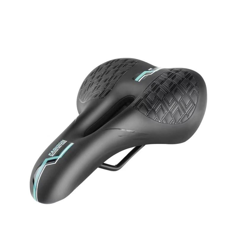 Седло Lietu Rainproof PU с вентиляционным отверстием 26х17 см Черный (1057-blue)