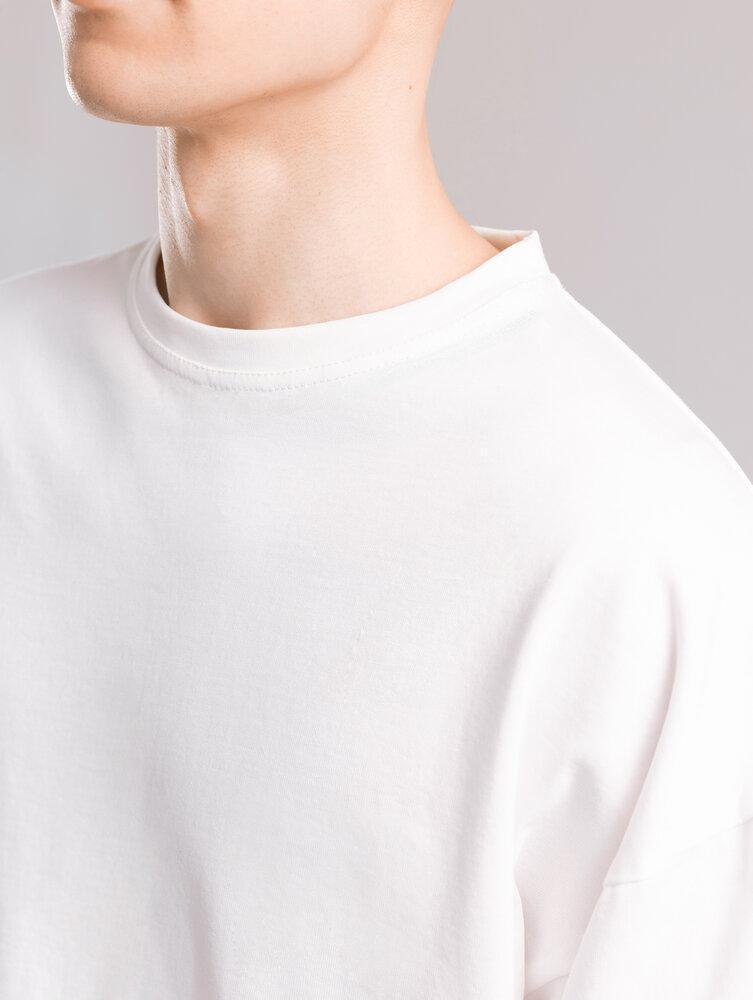 Футболка Pobedov Nude XL Молочный (2662022472) - фото 6 Футболка Pobedov Nude XL Молочный (2662022472) - фото 6