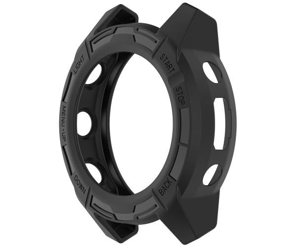 Чехол силиконовый Armor для смарт-часов Garmin Descent G1/G2 Черный