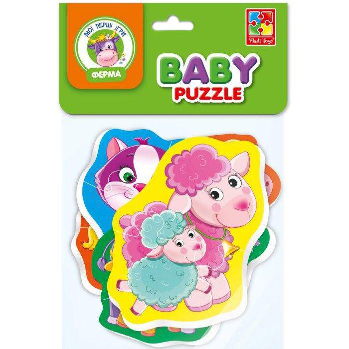 Пазлы Мама и малыш 4 эл. (221862) Пазлы Мама и малыш 4 эл. (221862)