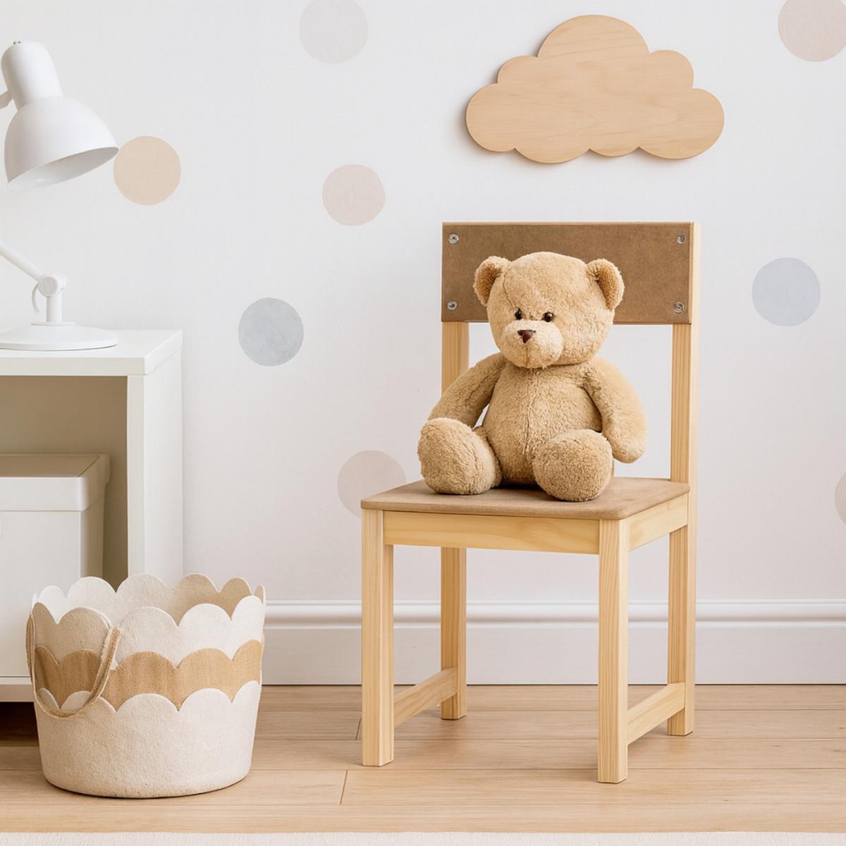 Стілець дитячий дерев'яний Kolodo 56 см Бежевий - фото 7 Стілець дитячий дерев'яний Kolodo 56 см Бежевий - фото 7