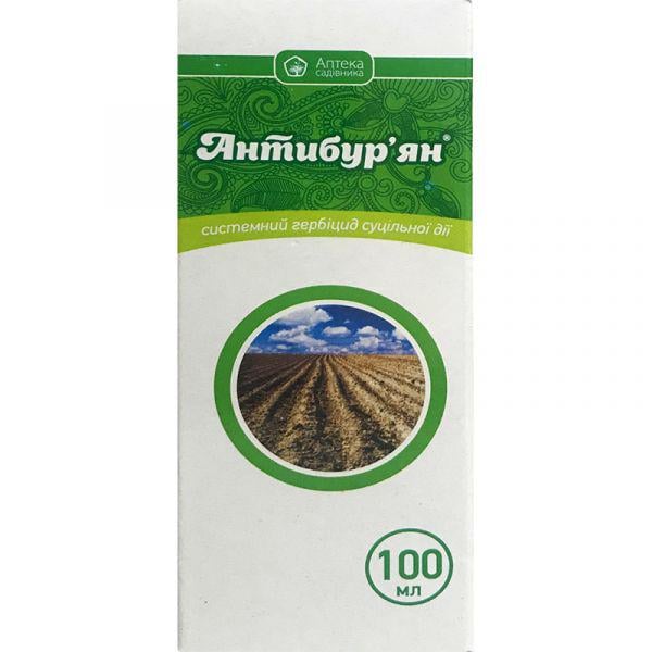 Гербицид сплошного действия Ukravit Антибурьян 100 мл