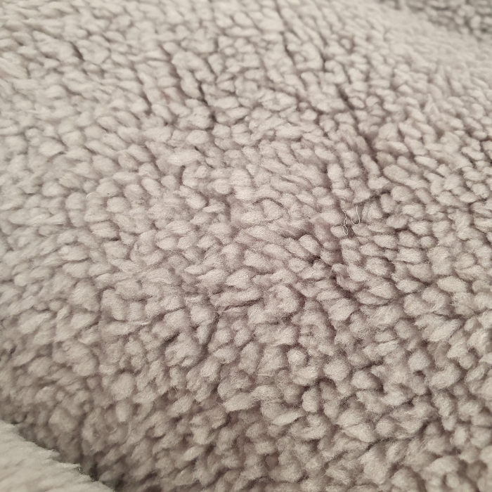 Лежанка для собак и кошек теплая 54х42 см Красный (A444-M-Red) - фото 5