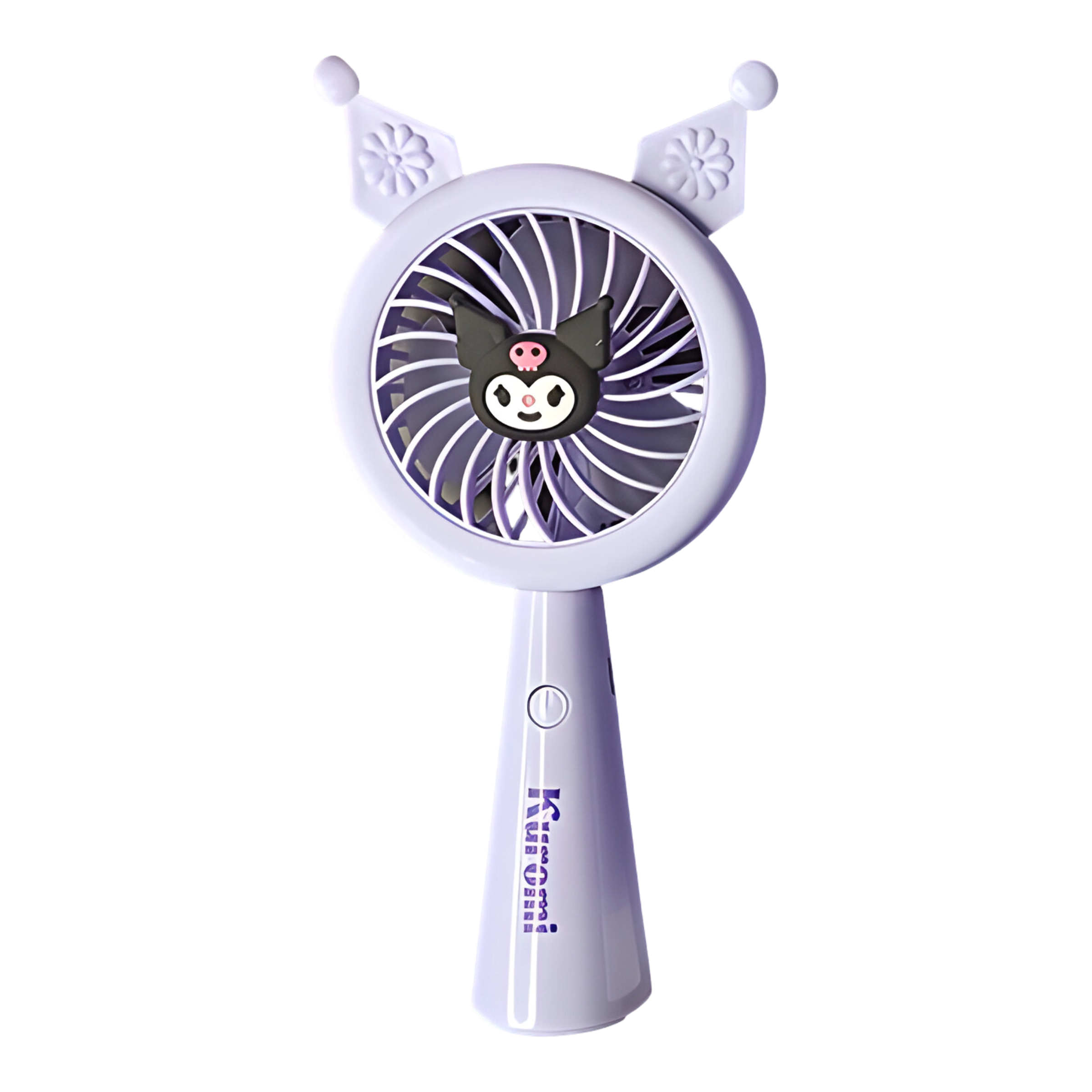Вентилятор-USB детский портативный Kuromi Фиолетовый (677-79) - фото 2 Вентилятор-USB детский портативный Kuromi Фиолетовый (677-79) - фото 2