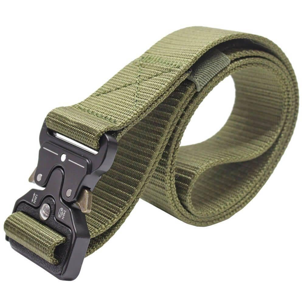 Ремінь чоловічий Tactical Belt 140х4 см Олива - фото 3