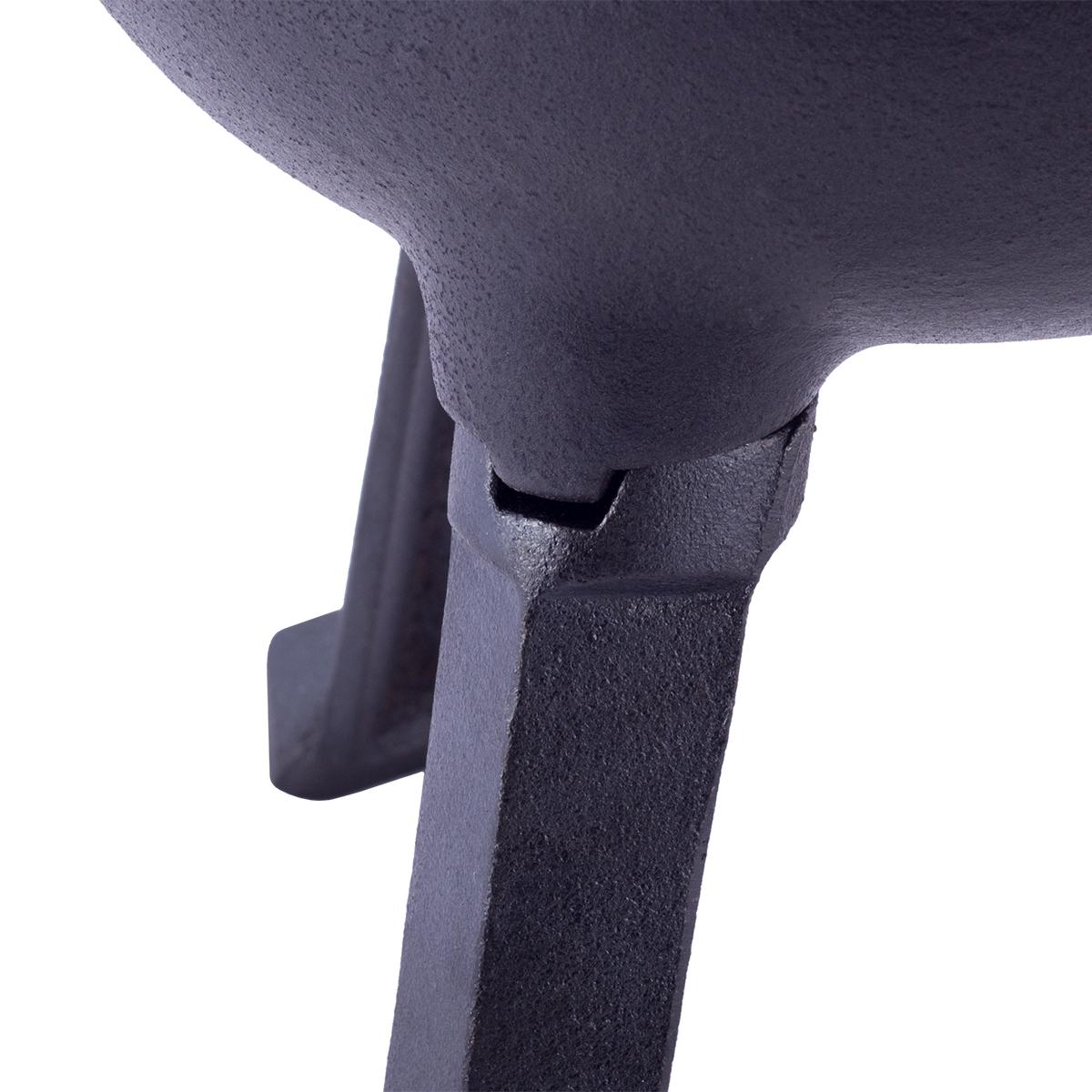 Котел на ніжках Kamille KM-4801V чавунний з кришкою та ручкою 7 л Темно-сірий (124-84-4801V) - фото 9 Котел на ніжках Kamille KM-4801V чавунний з кришкою та ручкою 7 л Темно-сірий (124-84-4801V) - фото 9