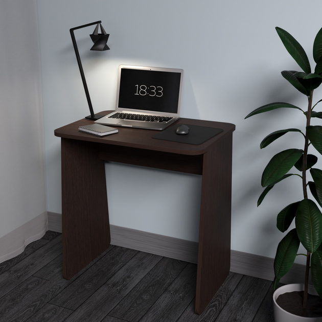 Стіл для ноутбука Континент 65х45х70 см Венге темний (27318389) - фото 1 Стіл для ноутбука Континент 65х45х70 см Венге темний (27318389) - фото 1