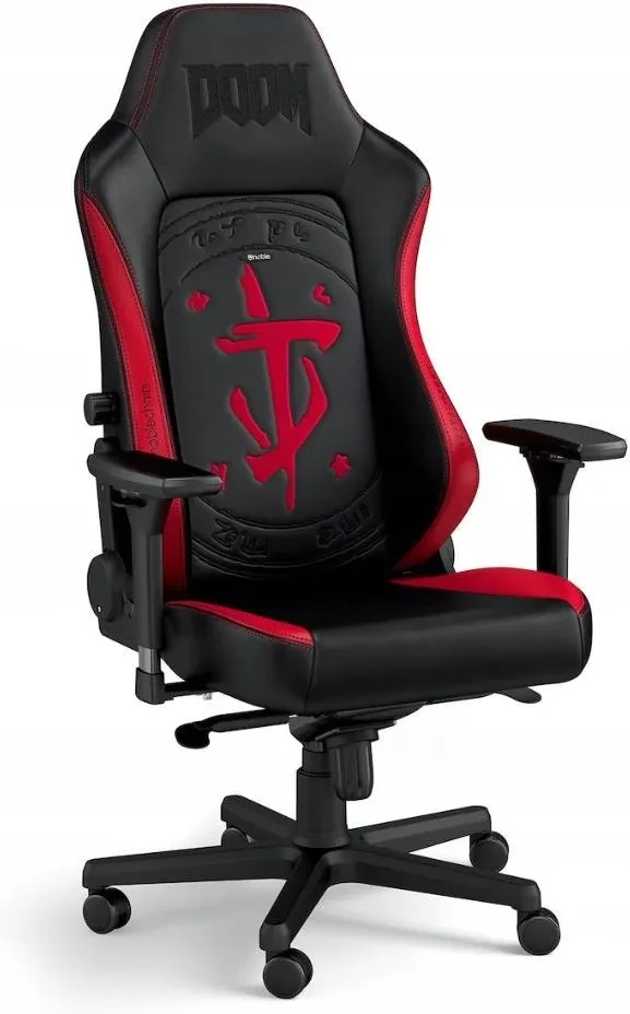 Комп'ютерне крісло геймерське Noblechairs HERO Gaming DOOM Edition (NBLHROPUDET)