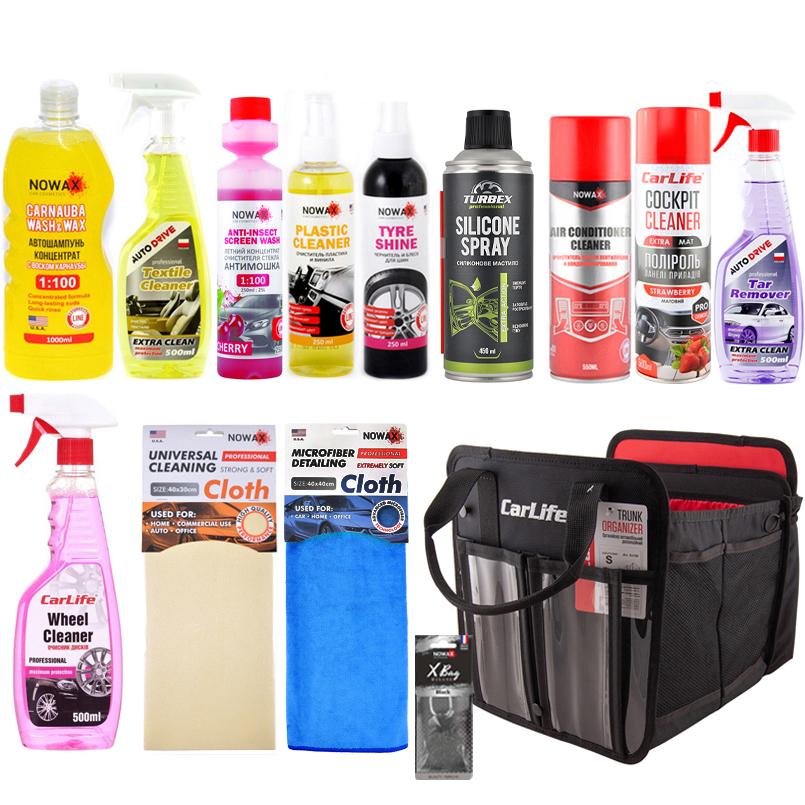 Набор для ухода за авто Nowax в органайзере (na_62)