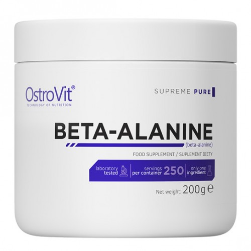 Аминокислота бета аланин OstroVit Beta Alanine без вкуса 200 г