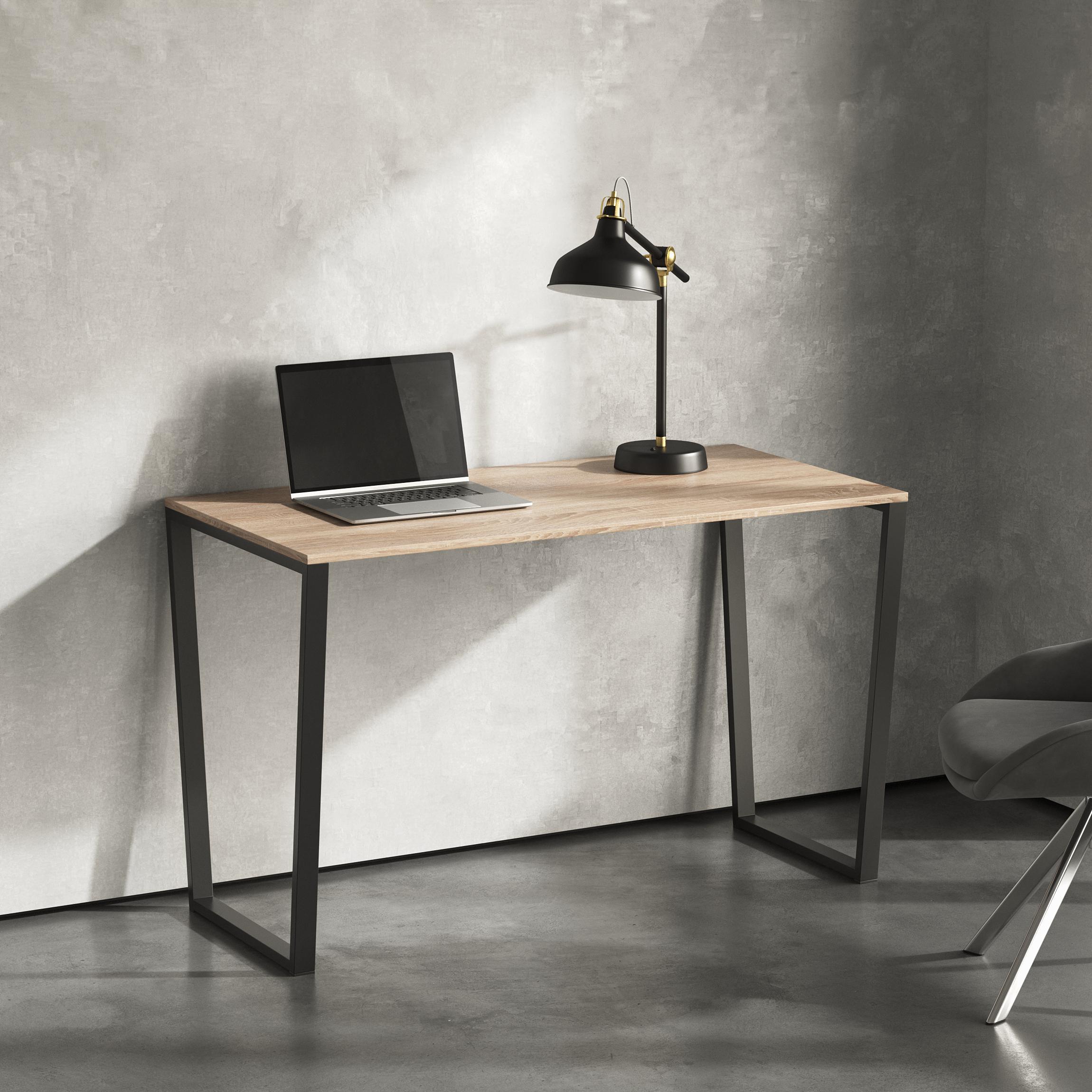 Стол письменный лофт Серия 2 1200х500х16 мм Дуб сонома - фото 1 Стол письменный лофт Серия 2 1200х500х16 мм Дуб сонома - фото 1