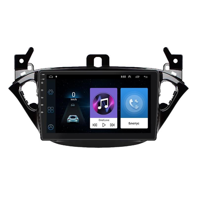 Магнитола штатная Lesko 9" для Opel Adam I 2013-2019 1/16Gb Wi-Fi GPS Base