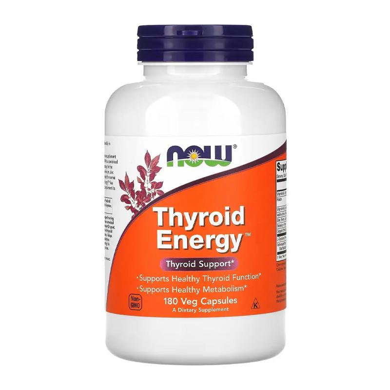 Комплекс для щитовидной железы NOW Thyroid Energy 180 капс. (10388-01)