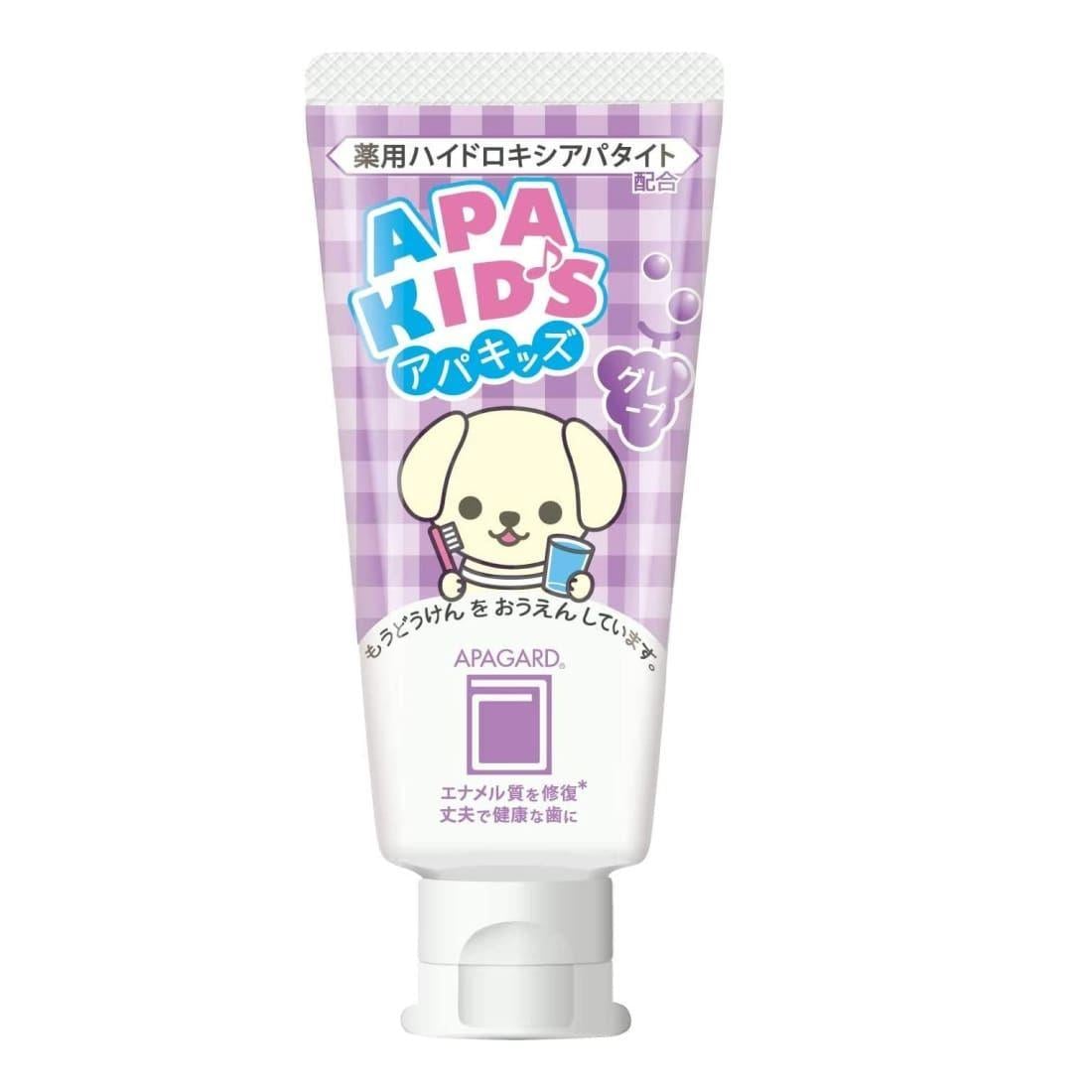 Зубная паста APAGARD Apa Kids детская виноград 60 г