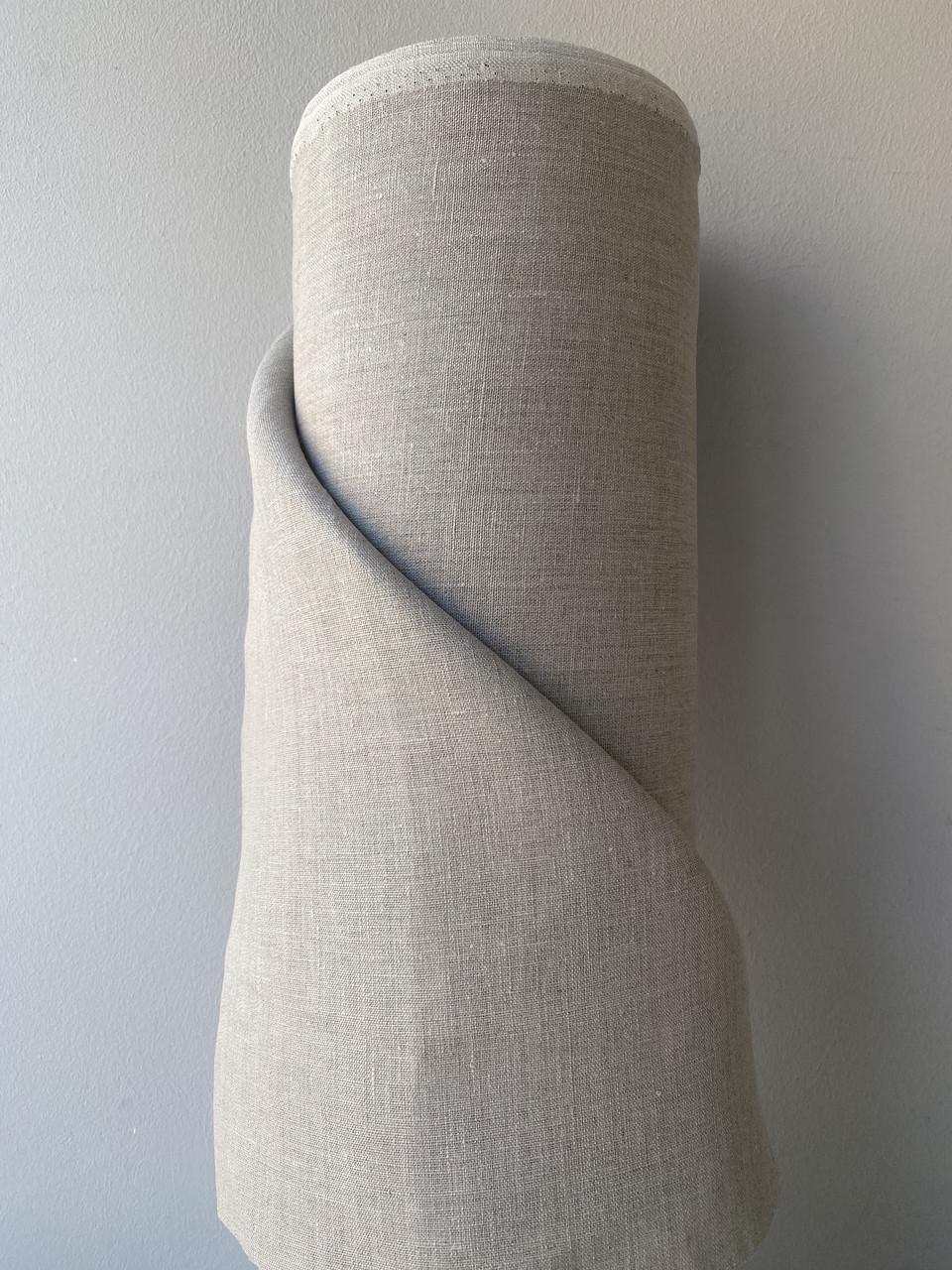 Ткань скатертная LINEN PLUS льняная некрашеная 155 см 330 Серый - фото 4 Ткань скатертная LINEN PLUS льняная некрашеная 155 см 330 Серый - фото 4