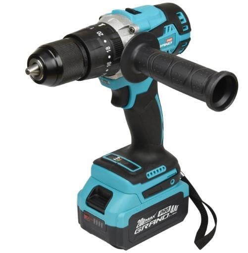 Шуруповерт ударный аккумуляторный бесщеточный Grand ДА-20/13 UBL крутящий момент 75Нм 1 АКБ 4 Ач (26182268) Шуруповерт ударный аккумуляторный бесщеточный Grand ДА-20/13 UBL крутящий момент 75Нм 1 АКБ 4 Ач (26182268)