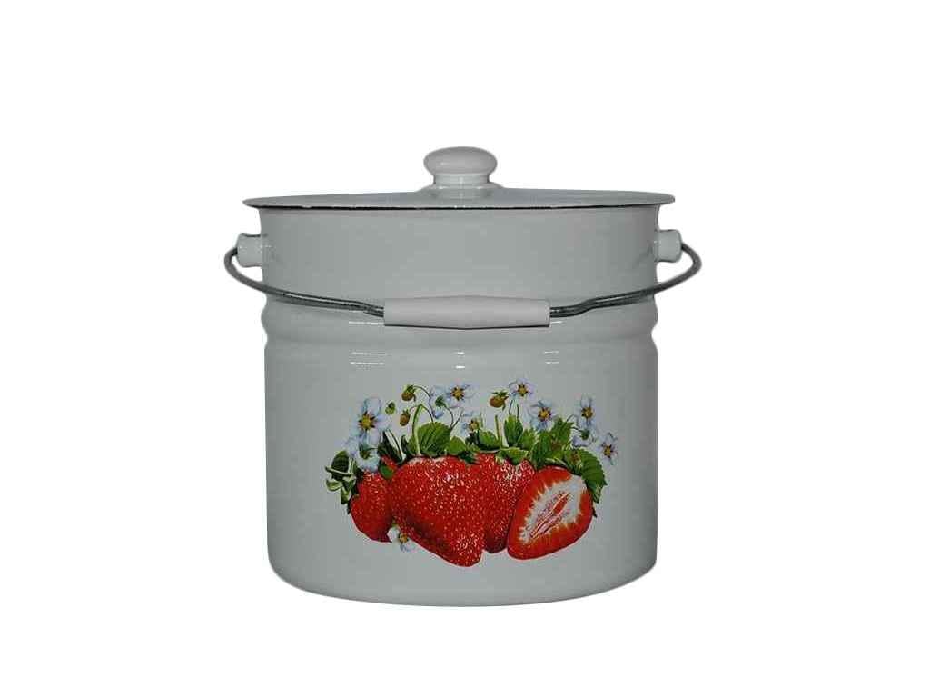 Ведро Idilia 12л Клубника (I1224/2)