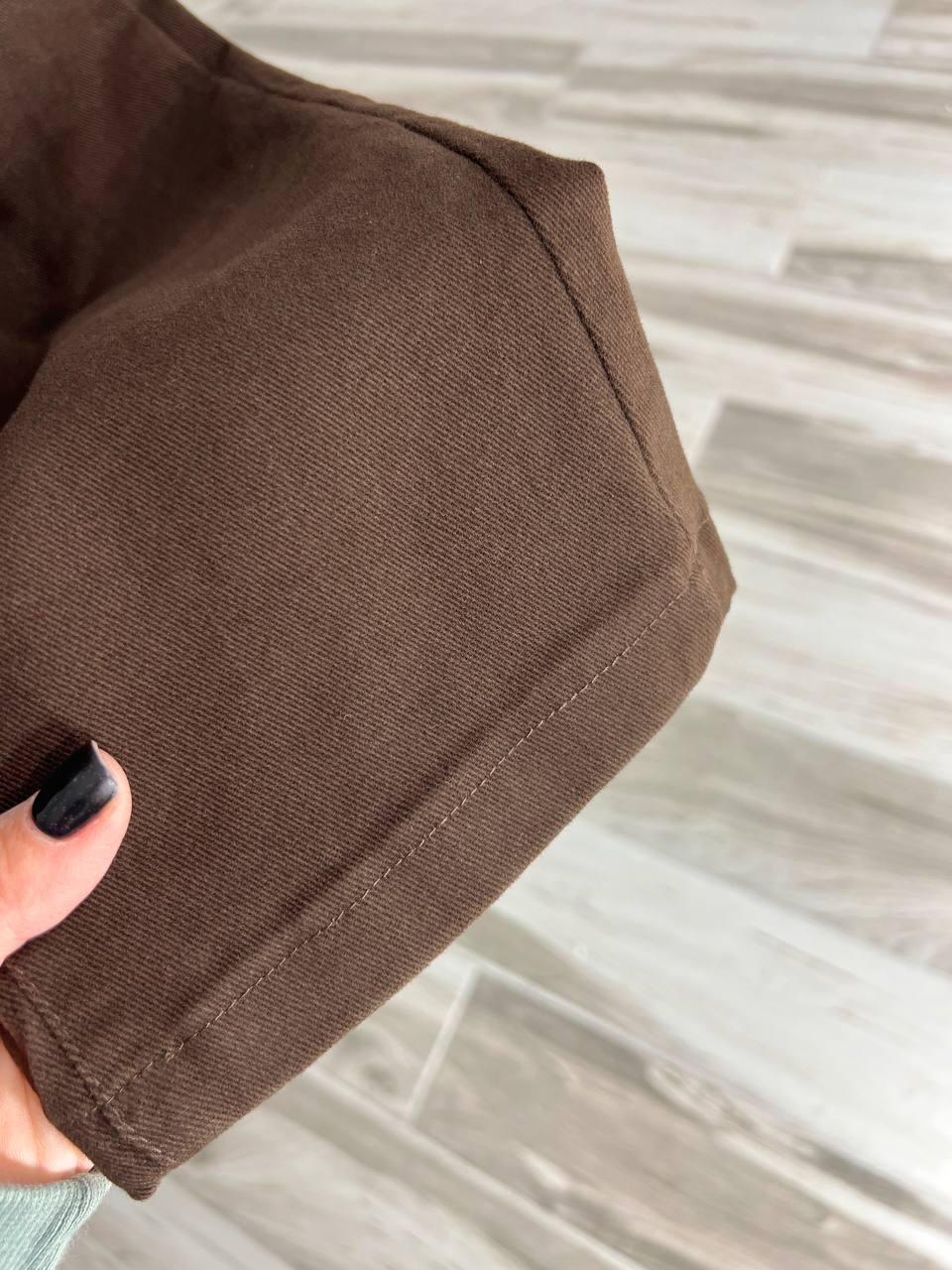 Джинси жіночі A-N 25072 MOM банани талія на резинці з ременем стрейчеві оверсайз M Коричневий (3612) - фото 8 Джинси жіночі A-N 25072 MOM банани талія на резинці з ременем стрейчеві оверсайз M Коричневий (3612) - фото 8