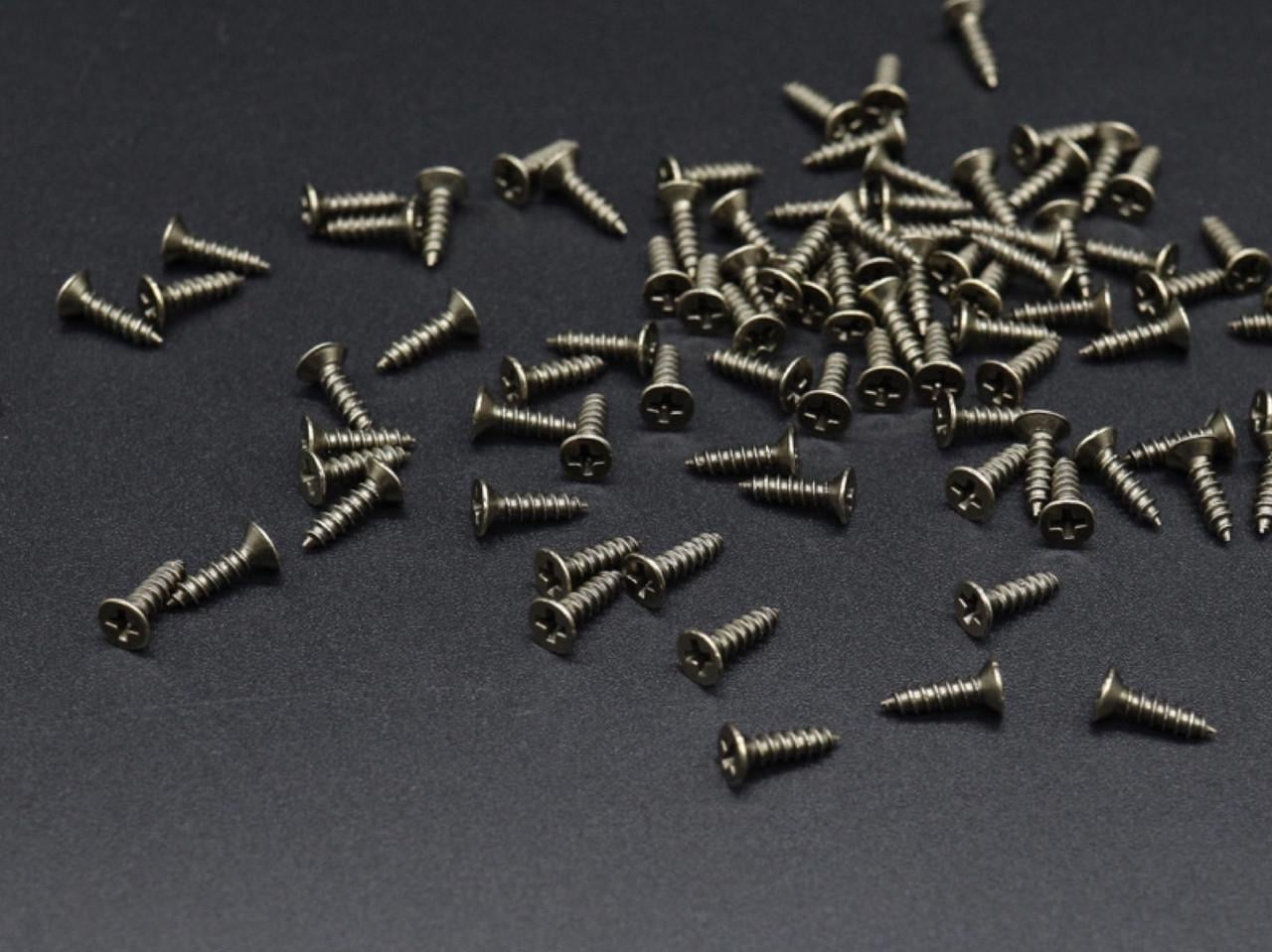 Саморез для крепежа декоративный 2,5х10 мм уп. 100 г Старая латунь (39046403)