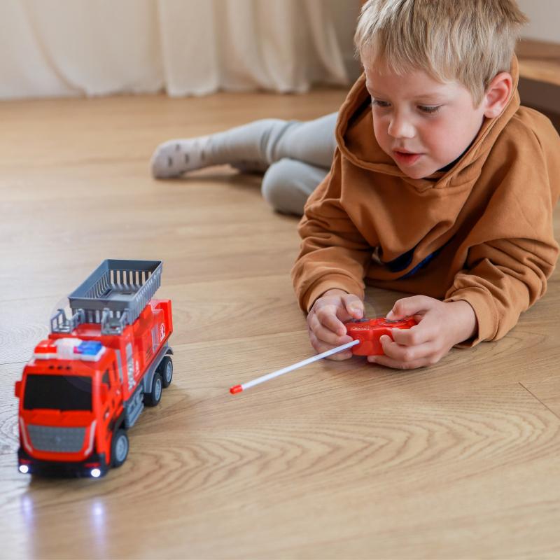 Пожарная машина Woopie с подъемником и дистанционным управлением - фото 7