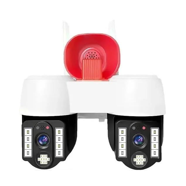 Камера видеонаблюдения RIAS A2S IP v380Pro APP Wi-Fi 2 объектива 3MP/3MP с сиреной (3_06305) Камера видеонаблюдения RIAS A2S IP v380Pro APP Wi-Fi 2 объектива 3MP/3MP с сиреной (3_06305)