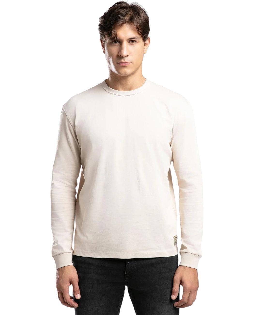 Футболка-лонгслів чоловіча Lee Cooper Jordy 261LCM241030.1201 3XL Бежевий (8682272697847)