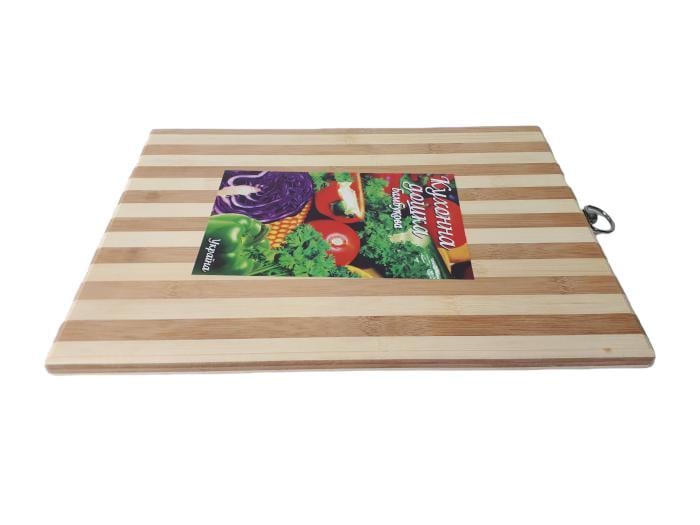 Доска кухонная бамбуковая 30x40 см (00531)