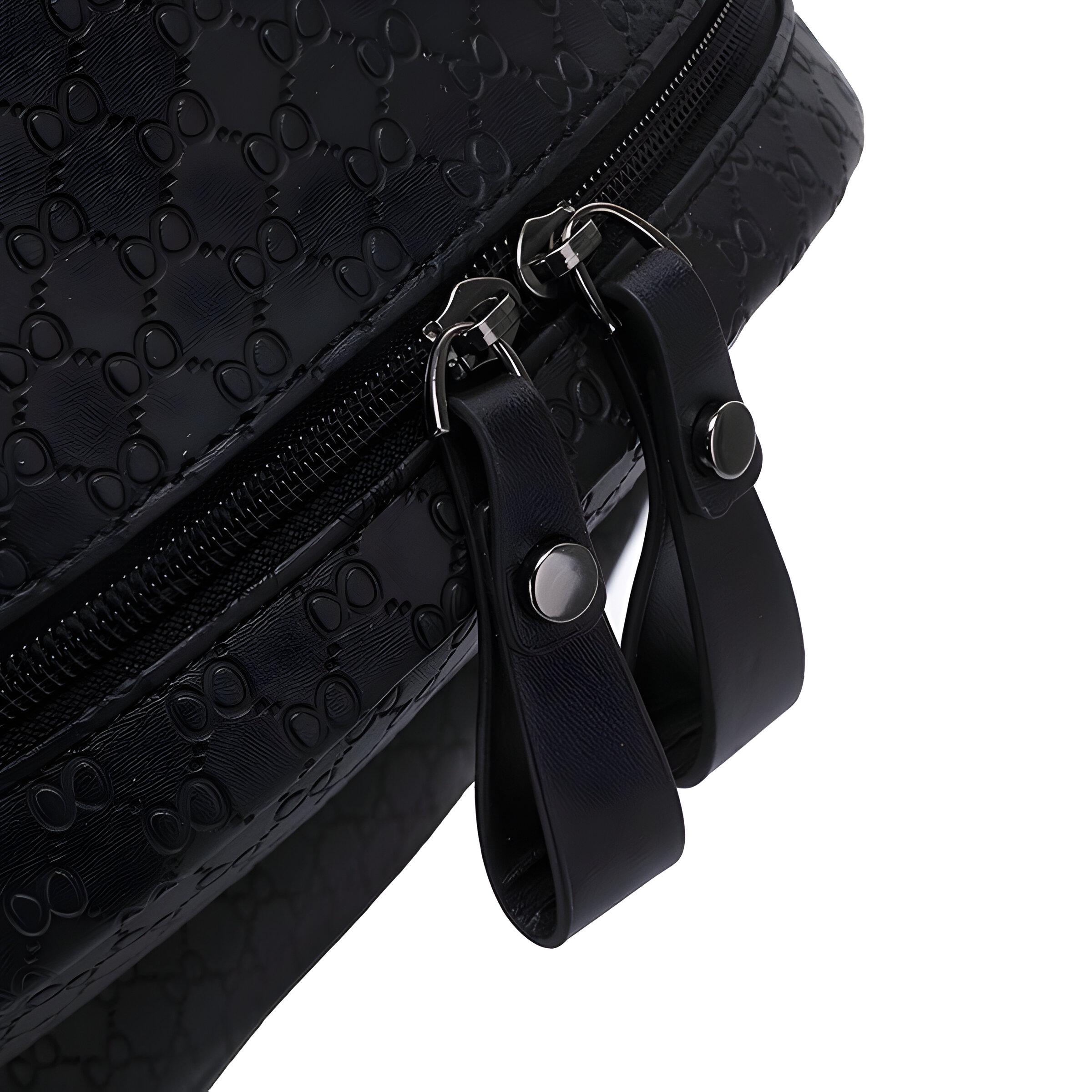 Рюкзак женский повседневный 30х15х36 см Черный (2255) - фото 7